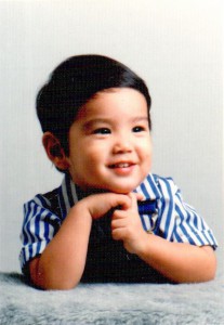Dr. Stephen Sueda as a baby